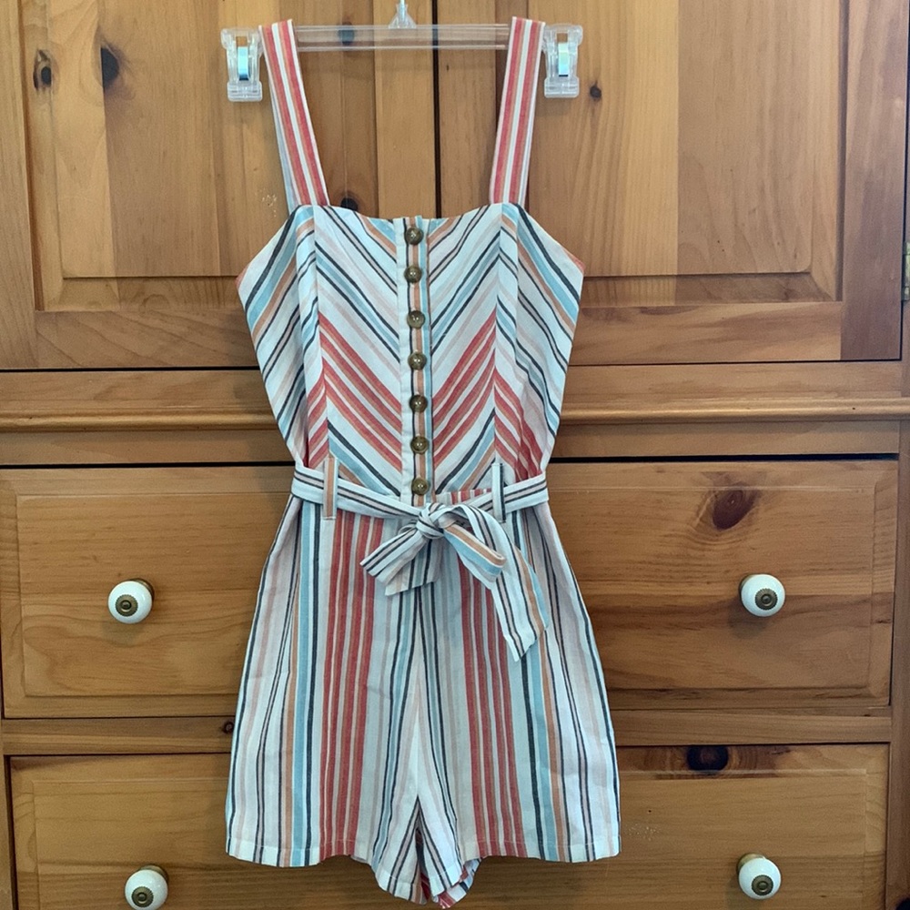 Tilly’s Sky and Sparrow Romper • Size XS